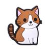 Dibujos Animados Lindo Mascota Gato Pvc Plástico Blando Gota Plástico Hebilla Decorativa Removible Agujero Flor para Zapato Hebilla para Zapato Gato Accesorios DIY