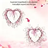 Amazon Día de San Valentín Producto Nuevo Guirnalda Simulada de Bayas de Amor Transfronteriza Chimenea Colgante de Puerta Decoración de Escritorio Accesorios