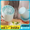 Molde Cilíndrico para Hielo, Tubo de Hielo de Silicona para Uso Doméstico, Molde de Silicona para Congelación Rápida de Cubitos de Hielo, Caja de Almacenamiento de Hielo con Forma de Bola de Hielo
