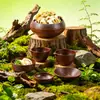 Restaurante de hotpot estilo montaña, plato de res recién cortada, vajilla, tazones, platos, tazas, cucharas, plato comercial de champiñones, plato dividido para salsas para mojar y platos de servir