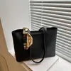Bolsa de Ombro Retrô Moderna Versátil para o Dia a Dia Bolsa Tote Simples Moderna Bolsa Escolar para Estudantes Universitários Bolsa Feminina Avançada