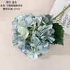 Flor Decorativa de Simulação Siying Haste Única Hortênsia Buquê de Mão para Casamento Flor Rosa Parede de Flores Artificiais Transfronteiriça MW52665