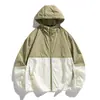 Comercio exterior hombres verano nuevo traje de overol multibolsillos traje protector solar traje a juego de colores para parejas traje protector solar en stock