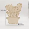 Pingente Decorativo de Jardim de Infância Layout de Parede do Corredor da Sala de Aula Criativo Feito à Mão DIY Educação Pré-Escolar Arranjo em Forma de Flor de Grafite