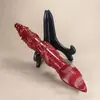 Bolardo de arena morada dorada de alto contenido con diseño de dragón, adorno grande para escritorio, sala de estar, a punto de ser listado, pluma cinnabar Wenchang
