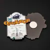 Ímãs de geladeira de liga de zinco metálica pintados personalizados para fins culturais e criativos, pontos turísticos de desenhos animados de cidades e eventos corporativos