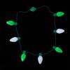 Colar luminoso Coolette colar de trevo masculino e feminino 7 luzes lâmpada LED joias luminosas cordão de luz luminoso transfronteiriço