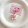 Auriculares Rosas de Corazón para Niña Colgante Meimei Dibujo Sanrio Lindos Accesorios para Colgar Bolsas Accesorios para Mochila Regalo para Novia