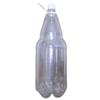 Botella de cerveza de plástico alta y delgada de 1 litro 1000ml botella de cerveza transparente 1L botella de cerveza botella para bebidas botella de plástico