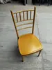 Cadeira de seção de bambu branca cadeira estilo americano preta cadeira de casamento dourada cadeira de gramado ao ar livre cadeira com grão de madeira adereços de ferro