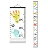 Regla de altura para niños de estilo nórdico, pintura decorativa, detección de altura, pintura colgante, medición creativa de la altura del estudiante, pasta para bebés