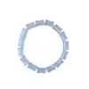Pulseira de Mão com Contas de Jade Hetian Sintético Pulseira de Bambu Joias Simples Pequenas Frescas Joias de Mão para Mulheres Presente Produtos de Bem-Estar ao Vivo