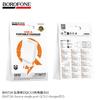 Borofone Bas72A - Adaptador de carga rápida de un solo cabezal USB QC3.0, estándar europeo, para viajes, 18 W