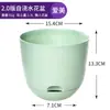 Vaso de Flores Preguiçoso Aimei Absorve Água Automaticamente Armazenamento de Água Interno Plástico Pequeno Estilo Escandinavo Pothos Orquídea Aranha Hidroponia Grátis