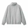 Suéter de Invierno 2026 Transfronterizo Nuevo Moda Europea y Americana para Hombre Jersey de Punto con Media Cremallera