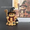 Novas Decorações de Monstros de Madeira Transfronteiriças, Decorações de Monstros Lanterna de Halloween, Enfeites Feitos à Mão