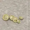 Botones metálicos repujados vintage de 12-23 mm para camisas, trajes, abrigos y accesorios de prendas de abrigo