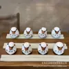 Adornos de Raíz de Astas de Ciervo Oveja Shaun Accesorios Versátiles Pulsera DIY Cuentas Espaciadoras Cuerda Trenzada Colgante Accesorios Creativos