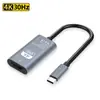 Cabo Adaptador Tipo-C para HDMI 4K Alta Definição Estação de Acoplamento Projetor de Tela de Celular e Computador Cabo HDMI