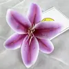 Arreglo de Flores de Lirio Artificiales Nuevo Producto Transfronterizo Arreglo Floral Decorativo Pared de Flores Arreglo Diseño Floral DIY Flores Artificiales