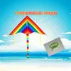 Weifang Rainbow Kite Venta al por mayor Varios Especificaciones Cometa de Tiras de Colores Fabricantes de Cometas para Niños