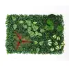 Parede de plantas artificiais parede de fundo de plantas verdes decoração de parede grade de casamento flor artificial de plástico empresa parede de imagem de paisagismo de shopping