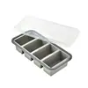 Contenedores de silicona transfronterizos para almacenamiento de alimentos, para uso doméstico, aptos para microondas, cajas para mantener la frescura, almacenamiento en refrigerador de cocina, contenedores de conservación herméticos