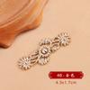 Metal Fivela Estilo Chinês Novo Casaco Suéter Roupas Hanfu Infantil Botões Decorativos