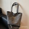 Atacado do Fabricante Bolsas Casuais Grandes para Mulheres 2026 Nova Bolsa Tote Tendência para o Trabalho Logo Grande Capacidade Lona Bolsa Grande