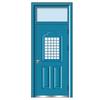 Puerta Escolar de Acero Dormitorio Edificio de Oficinas Puerta Antirrobo Puerta de Aula Puerta de Ingeniería de Acero con Ventana de Aire Ventilación Venta Directa de Fábrica