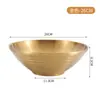Tazón de Acero Inoxidable para Ramen de Grado Alimenticio, Tazón Grande para Sopa de Doble Capa Anti-quemaduras, Uso en Casa, Sensación de Alta Gama, Tazón para Mezclar Arroz, Estilo Coreano, Tazón para Fideos Fríos
