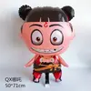 Lindo Modelo de Dibujos Animados Animación Tridimensional La Mente de un Chico Demonio Puesto de Globos de Aire Nacao Globos Decorativos