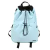 Mochila Esportiva para Uso Externo para Homens e Mulheres, Leve, Repelente à Água, Mochila de Cordão para Passeio, Bolsa para Alunos Universitários, Mochila de Caminhada