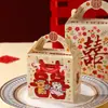 Nueva Caja de Dulces para Boda, Bolsa de Dulces de Boda tipo Satchel, Caja Vacía Especial para Empaque de Dulces de Regalo de Boda, Caja de Regalo de Alta Gama