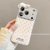 Adecuado para fundas de teléfono Apple 18 Pro Max y iPhone 18 Pro, con un moderno estilo coreano de estética de alta gama y un lindo diseño de gato durmiendo