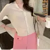 Pantalones Anchos de Pierna Recta Relajados Estilo Coreano con Dobladillos Fluidos que Favorecen la Forma de la Pierna, Versátiles para el Uso Diario, Pantalones Adelgazantes de Longitud Completa