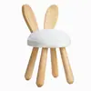 Mesa de Estudo Infantil Madeira Maciça Mesa e Cadeira para Jardim de Infância Combinação Pequeno Apartamento Mesa de Escritório Doméstica Educação Infantil Pintura Lua Amendoim Mesa