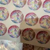 Gran Venta Tíbet Nepal Puro Pintado a Mano Thangka Zorro de Nueve Colas 2.0 Núcleo de Tarjeta