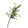 Flores Gipsofila Artificiais Estilo Novo, Grama Falsa, Buquês de Flores Plásticas, Decorações para Sala de Estar, Decorações de Casamento, Buquês de Mão Atacado