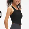 Chaleco de Yoga para Mujer con Diseño Hueco, Hermosa Espalda Ropa de Fitness, Almohadilla Integrada en el Pecho, Sujetador Deportivo Transpirable de Secado Rápido para Verano
