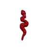 Año de la Serpiente Gran Espíritu Serpiente Aleación Accesorios para Uñas Arte de Uñas Tridimensional Serpiente Roja Serpiente Dorada Uso en Uñas Decoración de Uñas Venta al por Mayor