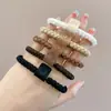 Diadema de Oso, Goma para el Cabello de Color Café, Lazo Sencillo y Elegante, Goma Elástica para Mujer, Diadema de Alta Elasticidad y Duradera al por Mayor