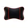Reposacabezas de Coche, Almohada Cervical para Coche, Malla de Poliéster de Cuero Completo, Núcleo de Almohada Independiente de Alta Elasticidad, Cojín de Asiento Transpirable