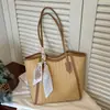 Bolso de trabajo de verano 2026 transfronterizo, de alta calidad, simple, gran capacidad, elegante bolso de hombro y de mano