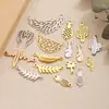 Colgantes de Acero Inoxidable Estilo Bohemio, Accesorios Hechos a Mano para Collares y Pulseras DIY, Varios Diseños de Accesorios para Manualidades