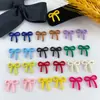 Joyería DIY al por mayor aleación personalidad simple color parche de lazo accesorios para el cabello pendientes carcasa de teléfono móvil accesorios para uñas