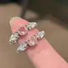 Anillo de Fritillaria Rosa Dulce tipo Azúcar Nuevo 2025 Explosivo Lujo Ligero Sentido de Alta Calidad Anillo de Dedo de Nicho