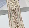 Fábrica en stock Accesorios de encaje estilo Chanel Ingredientes de ropa Tejido Hecho a mano DIY Ropa Tapeta Puño Joyería