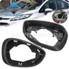 Aplicável a 09-15 Ford Fiesta MK7 moldura do espelho de ré moldura externa do espelho retrovisor moldura do refletor