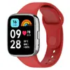 Adecuado para la correa de la edición juvenil del Redmi Watch 3, correa de silicona para el Xiaomi Redmi Watch 3 Lite/Active